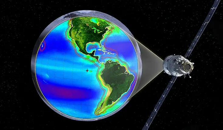 برداشت اطلاعات از زمین توسط ماهواره ها